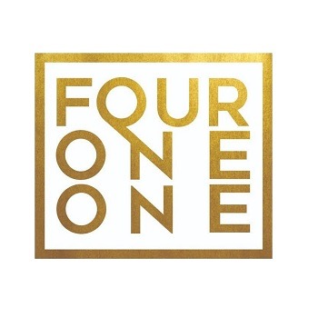 Four One One Saloon logo