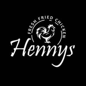 Hennys Fresh Fried Chicken logo