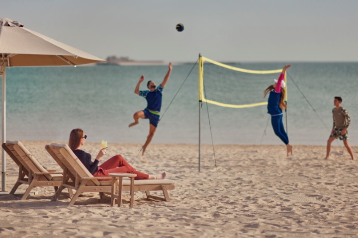 Hilton Salwa Beach Resort Pool & Beach photo 2